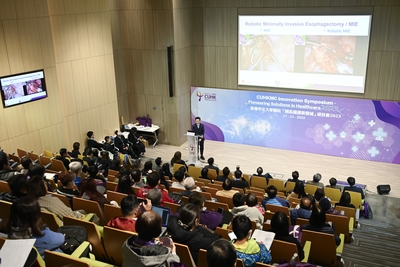 Photo of public participating in health seminar