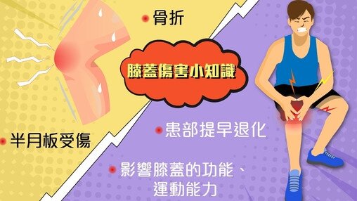 別輕視膝蓋痛 急救五步曲減膝痛 (Only available in Chinese)