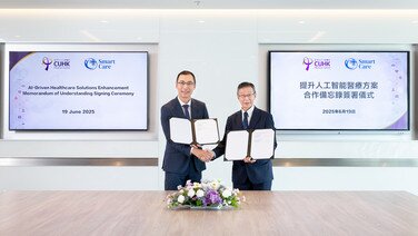 CUHK Medical Centre and HKUST-Nurtured Startup SmartCare Join Forces to Enhance AI-Driven Healthcare Solutions